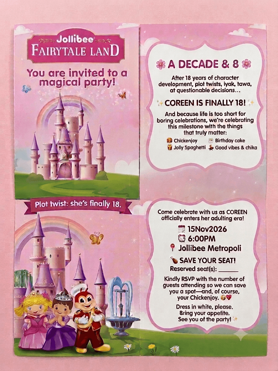 Invitation page 1